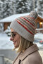 Urban Cozy Design Color Block Soft Textured Premium Beanie