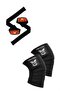 Weight Lifting Strap Barbell Strap Lifting Straps Pro, Sports Knee Brace Knee Wraps Legend Set of 2