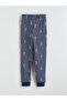 Lcw Kids Crew Neck Bear Teddy Printed Boys' Pajamas Set - 7