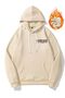 Women's Beige Scorpion Hooded Sweatshirt - 2