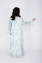 Delicate Design Crystal Embroidery Jalabiya - 4