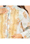 Mandarin Colar Printed Elegant Jalabiya - 2