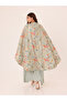 Floral Embroidery Luxury Cape Jalabiya - 4
