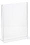 Acrylic Sign Holder T Shape A5 Vertical