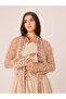 2 Piece Outfit Luxury Sequins Tulle Sleeves - 2