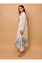 Elegant Printed Jalabiya Palms Design - 3