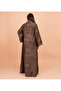 Luxury Mandarin Colar Embroidery Beads Patterned Sleeves Jalabiya - 4