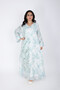 Delicate Design Crystal Embroidery Jalabiya