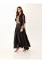 Sequin Elegance 2 Piece Sheer Sleeves Outfit - 6