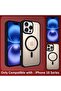 iPhone 16 Pro Case - Transparent Acrylic with Color Frame, Thick Hybrid TPU (Black) - 7