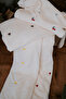 Plush 100X110 Ecru Embroidered Baby Blanket - 5