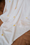 Plush 100X110 Ecru Embroidered Baby Blanket - 2