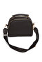Women's Black Cross Shoulder Bag - 4