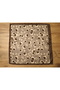 Brown Floral Bandana Scarf - 2