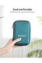 Hard Drive Case 2.5inch External Drive Storage Carrying Bag - 5