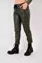 Leather Trousers with Pocket Detail (Suitable for Sizes 38-44.) - 5