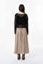 Double Knitwear Set Trk00150 Black - 4