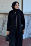 Zippered Double Suit Z5699 Black - 3