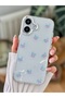 iPhone 17 Compatible Mini Butterfly Toy Designed Silicone Case - 2
