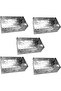 Electrical Metal Box GI Box Galvanised Metal Back Deep Box (5, 6x3)