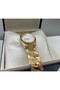 Women's Wristwatch - Stylish Design, Gold Color Chain Strap, Boxed - 6