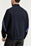 Erkek Fermuarlı Sweatshirt - 3