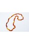 Palace Elegance Natural Cut Drop Amber Adult Necklace - 6