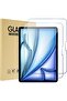 [2 Pack] Tempered Glass Screen Protector for iPad Pro 13 / iPad Air 13 (2024/2025)
