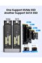 Dual M.2 NVMe with SATA SSD Enclosure - 3