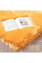 Modern Fluffy Long Pile Area Rug Non-Slip, Super Soft Decor Contemporary Carpet 120*150 Cm - 4