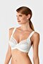 حمالة صدر نسائية بيضاء 7013 Melodie Underwire يبرز انحناءات الجسم Minimizer