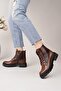 Genuine leather women's daily boots dc3903 - 3