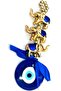 RIPE INDIA Astroghar Evil Eye with 3 Elephant Hanging for Protection from Evil Eye
