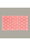 Soft Ribbon Face Towel - Ecru / Pink - 50X90 cm - 2