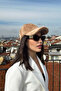 Women's Plush Visor Hat – Winter Trend Cap Sports Hat - 6