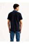 Denim Collar Polo Tişört - 2