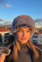 Women's Grey Plush Fur Winter Hat and Gloves Set – Warm Keeping Soft Textured - 2