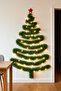 5 Meter Pine Branch Garland + 5 Meter Fairy Led Lights Gift |   Christmas Wall Ornament and Decorative Pine Branch
