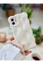 iPhone 12 Compatible 3D Bubble Design Pastel Color Flexible Silicone Case - 3