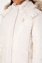 Women's Cream Coat 50308001-Vr256 - 7