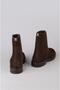 Seç 2564 Genuine Leather Women's Boots with Zipper Detail Brown Suede - 7