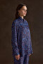 Patterned Viscon Blouse - 4