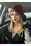 Women's Soft Furry Beret - 4