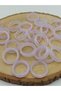 Agate Stone Ring – Foggy Light Pink Variegated – Faceted Cut – 6mm Thickness (59916) - Price Is for 1 Piece of Ring