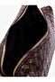 Zippered Knitted Patterned Makeup Bag - 4