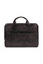 Grandora 100% Genuine Leather 15.6 Inch Laptop Briefcase – 3 Compartments, Pool Zipper - 2