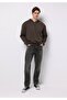 Loose Tapered Fit Men's Black Jean Pants - 3