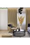 White Ceramic Vase for Flowers and Pampas Grass - 3