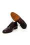 Brown Lace-Up Genuine Leather Men's Shoes - 3