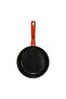 مقلاة سيراميك بقاعدة حثية، 30 سم، أحمر، DZJ30 - 5